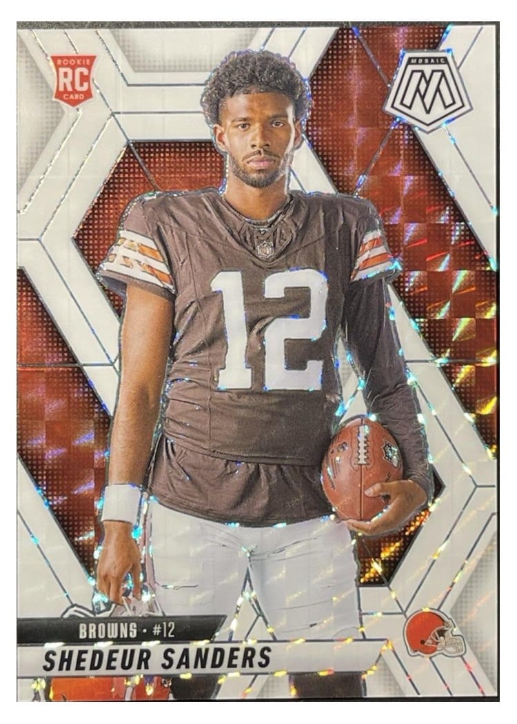2025 Panini Mosaic Shedeur Sanders #290 card