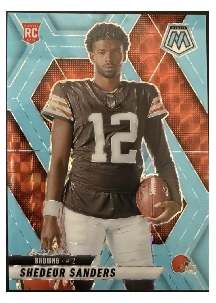 2025 Panini Mosaic Shedeur Sanders #290 card