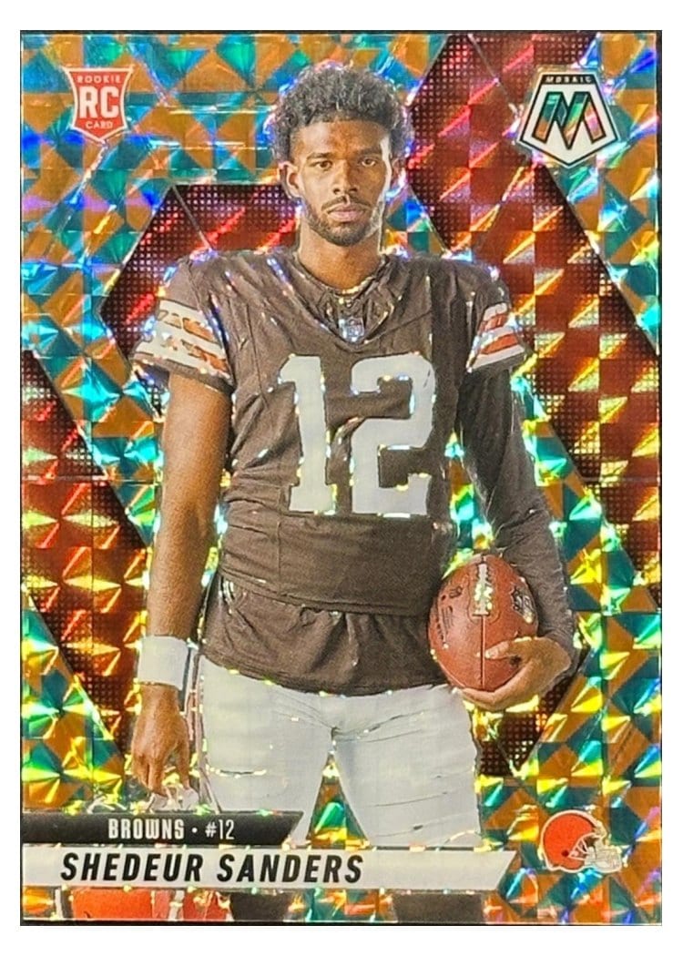 2025 Panini Mosaic Shedeur Sanders #290 card
