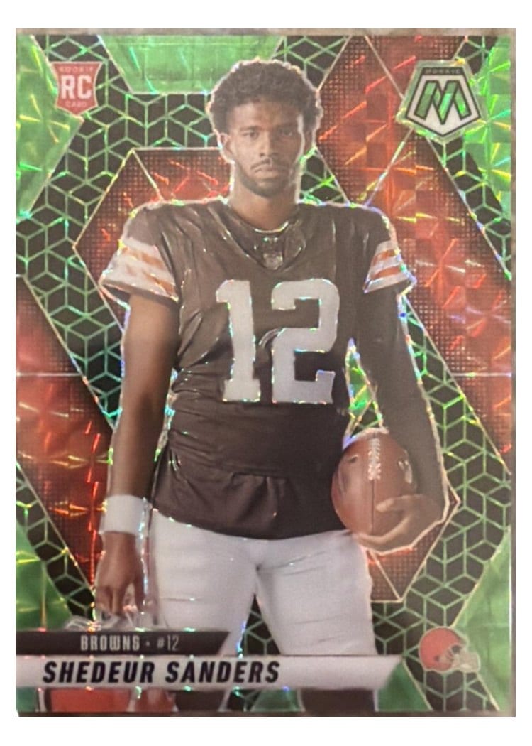 2025 Panini Mosaic Shedeur Sanders #290 card