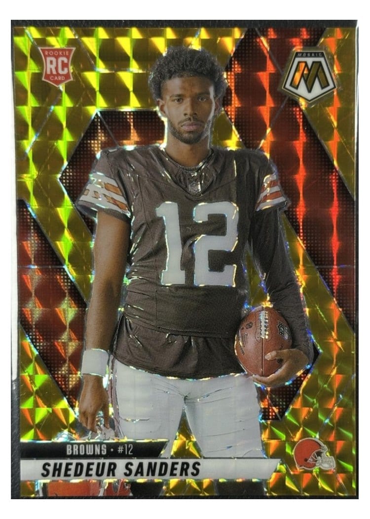 2025 Panini Mosaic Shedeur Sanders #290 card