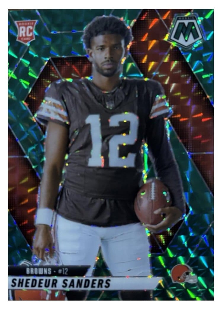 2025 Panini Mosaic Shedeur Sanders #290 card
