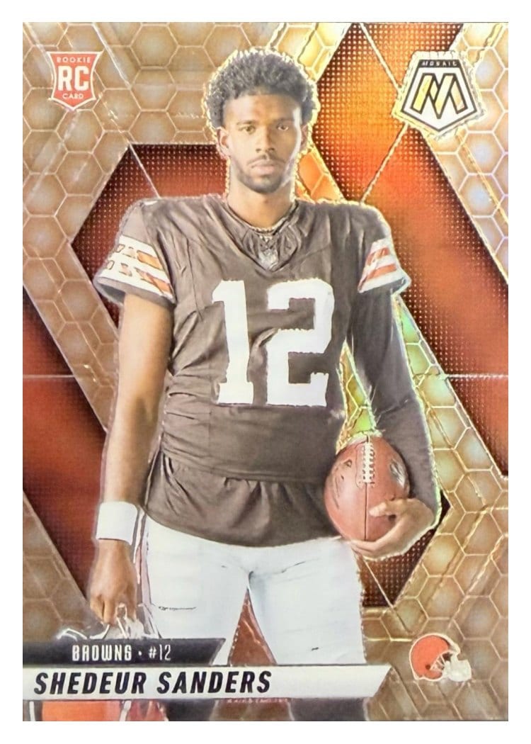 2025 Panini Mosaic Shedeur Sanders #290 card