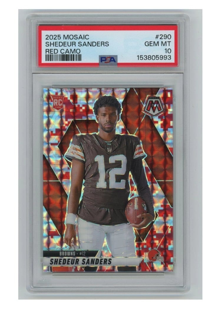 2025 Panini Mosaic Shedeur Sanders #290 card