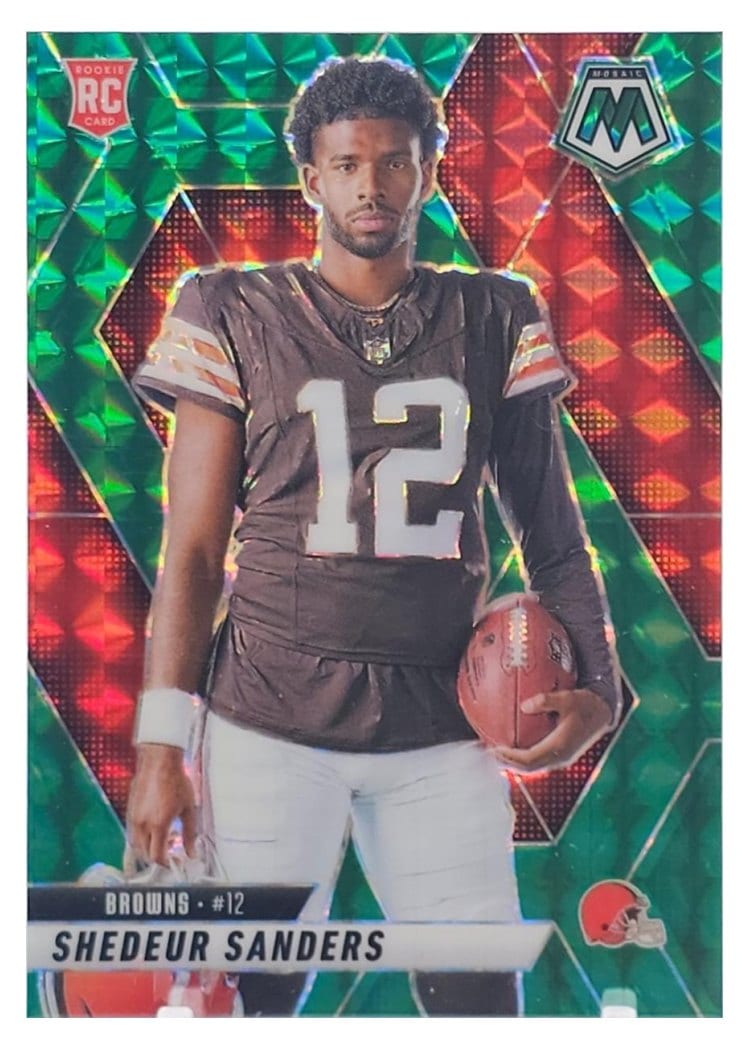 2025 Panini Mosaic Shedeur Sanders #290 card