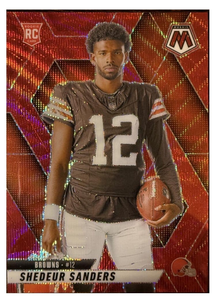 2025 Panini Mosaic Shedeur Sanders #290 card
