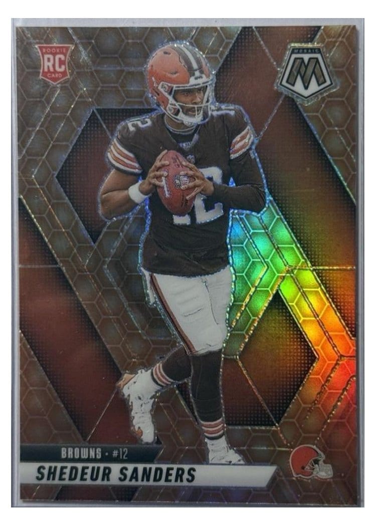 2025 Panini Mosaic Shedeur Sanders #302 card