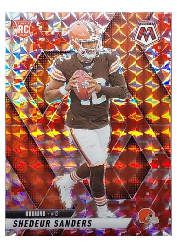 2025 Panini Mosaic Shedeur Sanders #302 card