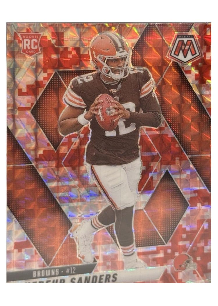 2025 Panini Mosaic Shedeur Sanders #302 card
