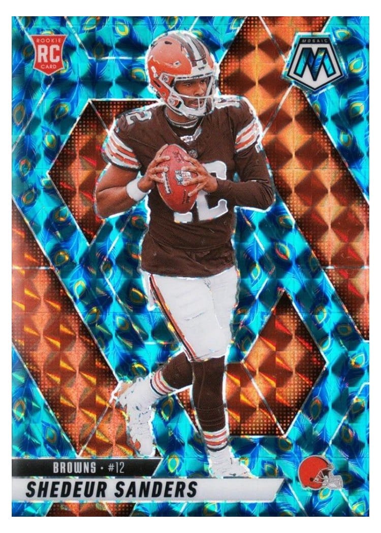 2025 Panini Mosaic Shedeur Sanders #302 card