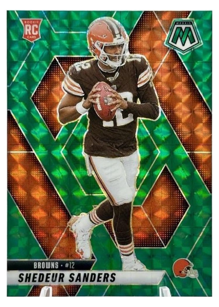 2025 Panini Mosaic Shedeur Sanders #302 card