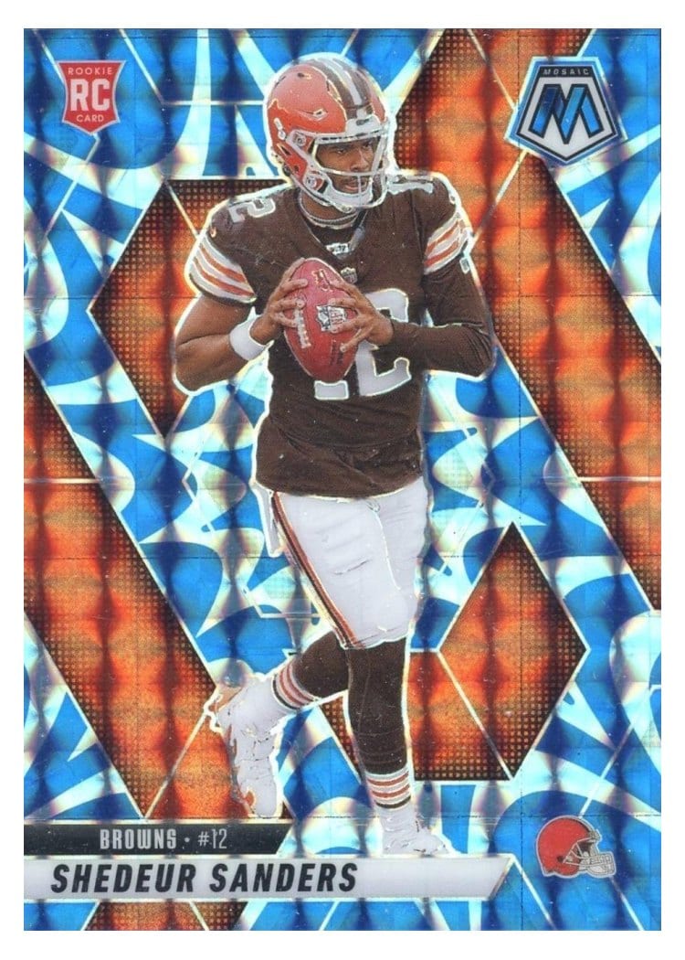 2025 Panini Mosaic Shedeur Sanders #302 card