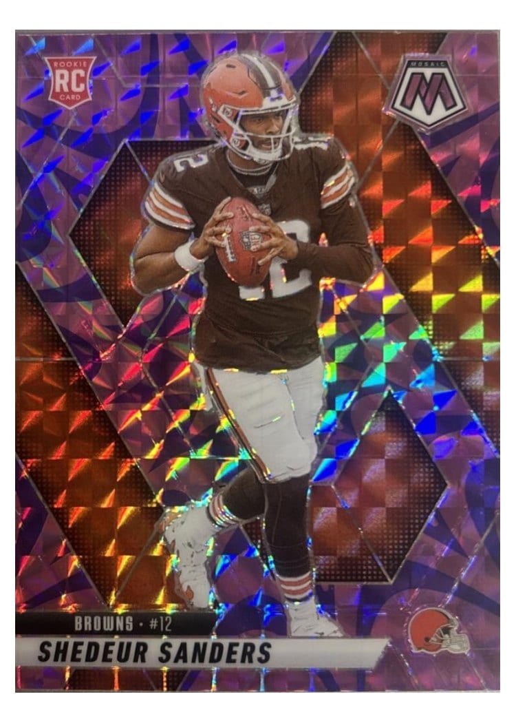 2025 Panini Mosaic Shedeur Sanders #302 card