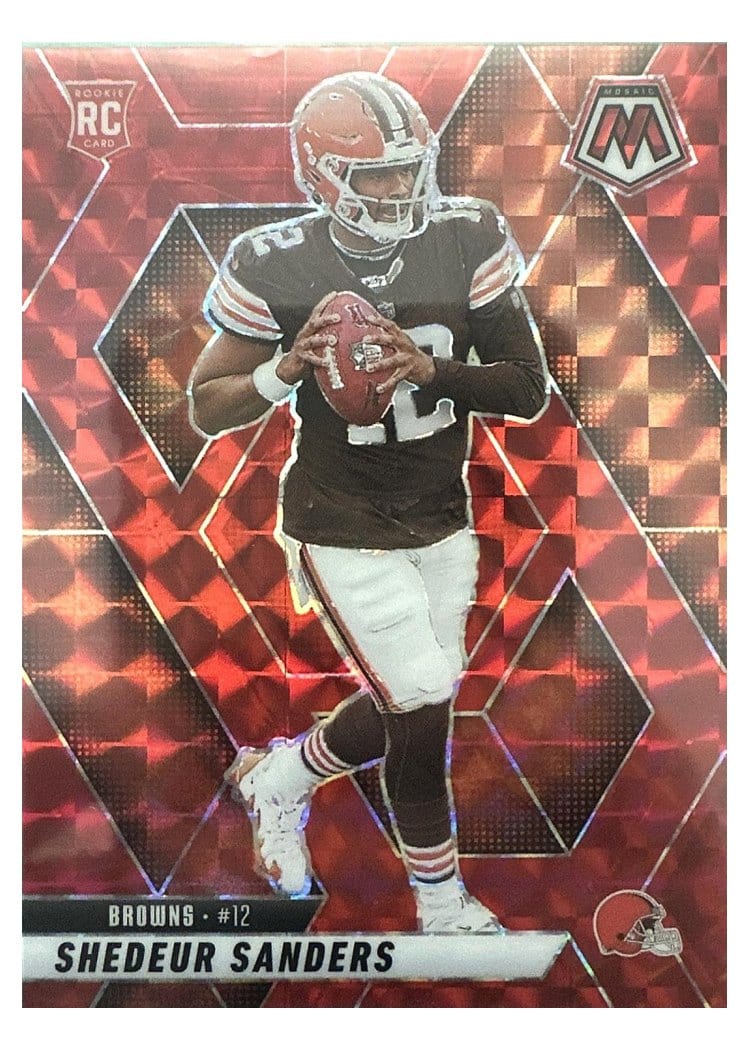 2025 Panini Mosaic Shedeur Sanders #302 card
