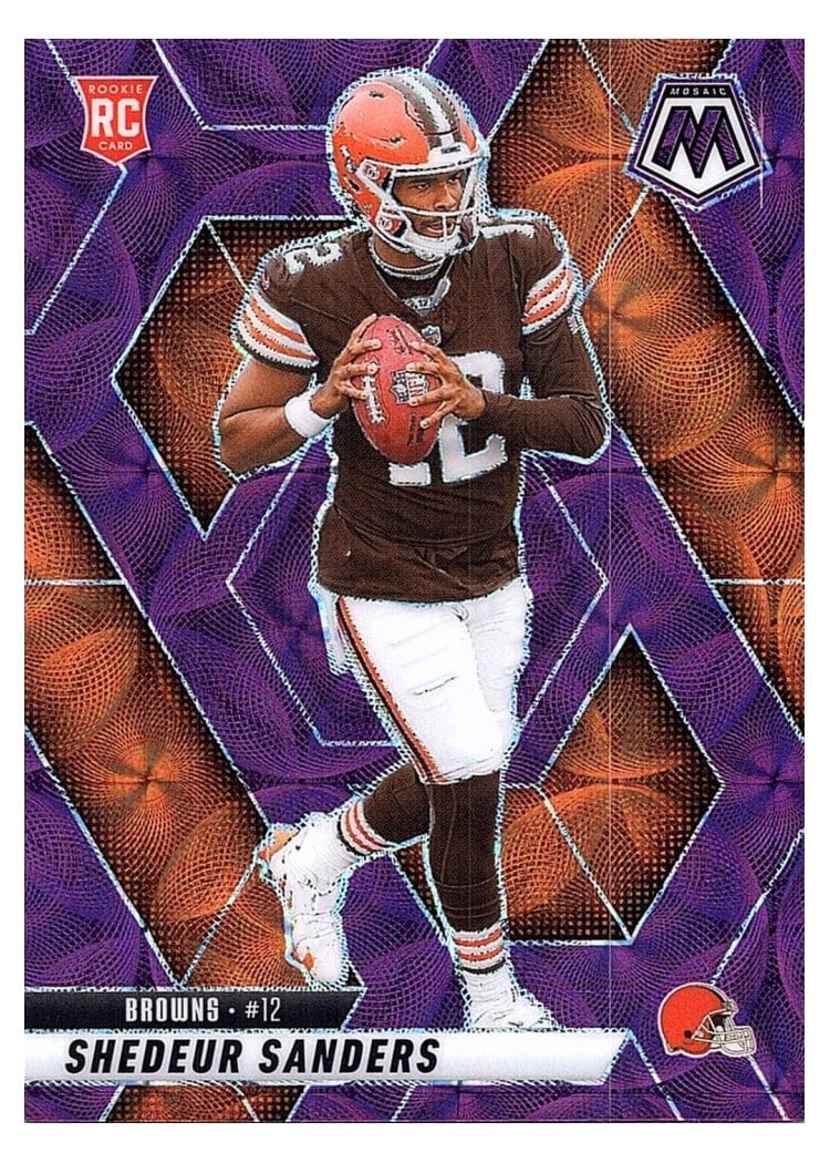2025 Panini Mosaic Shedeur Sanders #302 card