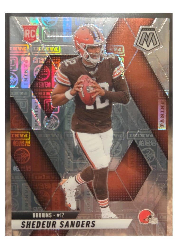 2025 Panini Mosaic Shedeur Sanders #302 card