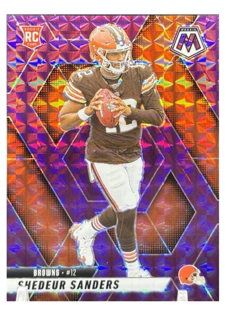 2025 Panini Mosaic Shedeur Sanders #302 card