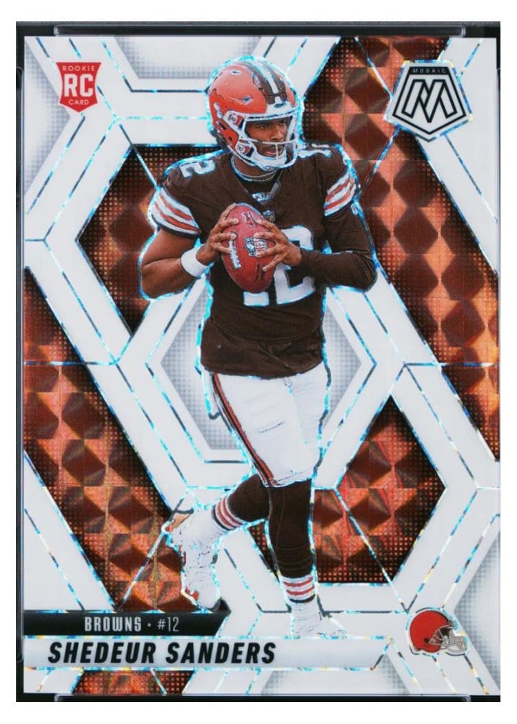 2025 Panini Mosaic Shedeur Sanders #302 card