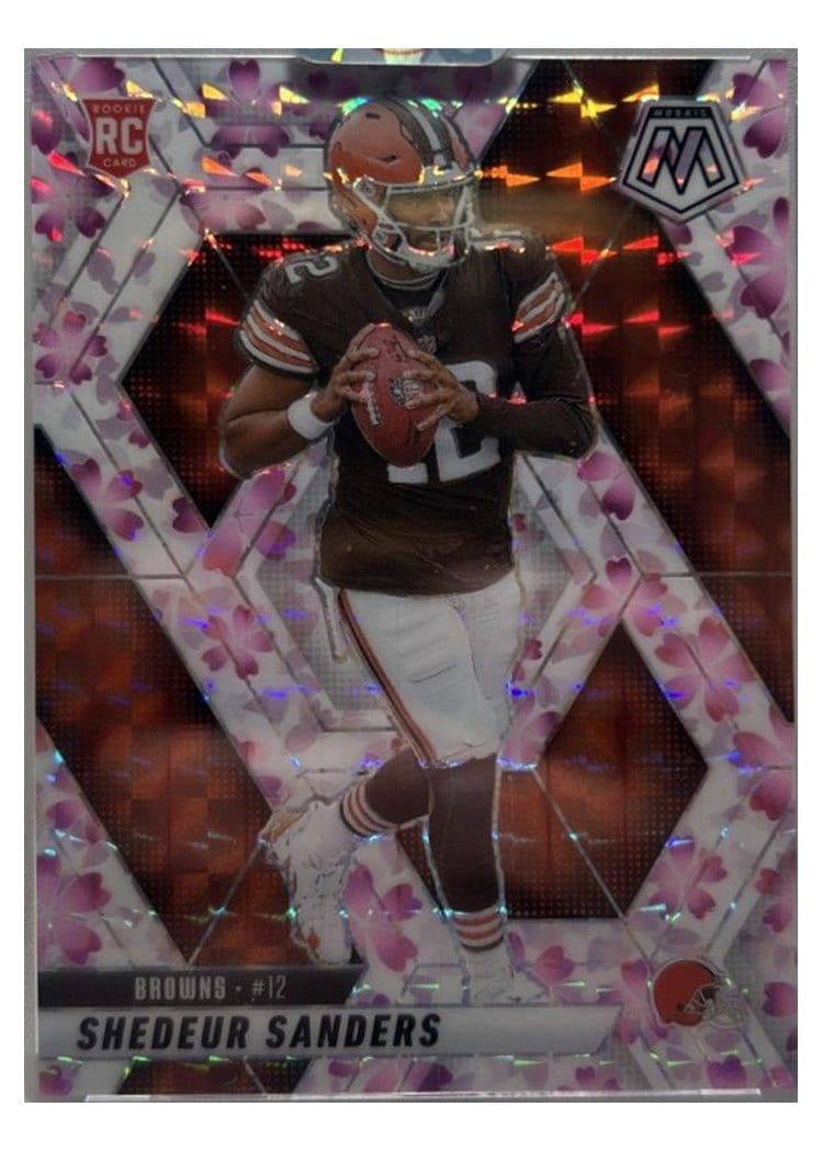 2025 Panini Mosaic Shedeur Sanders #302 card