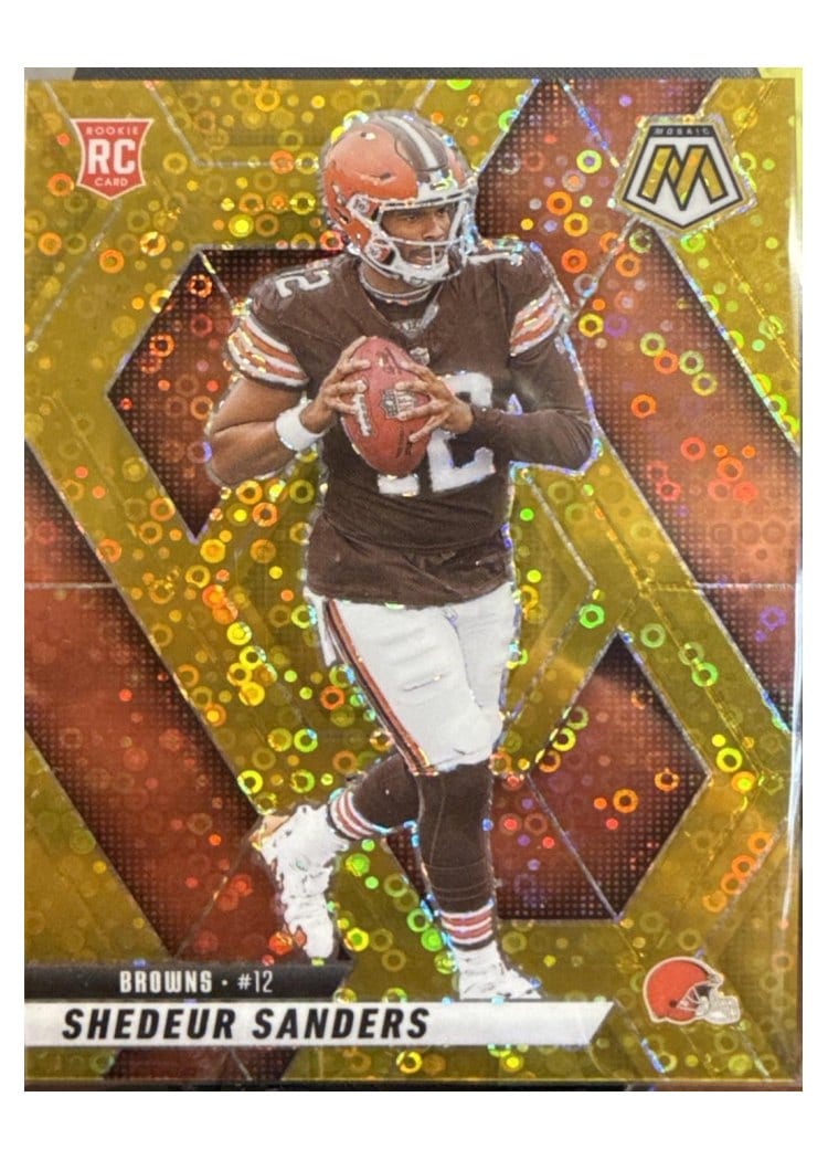 2025 Panini Mosaic Shedeur Sanders #302 card