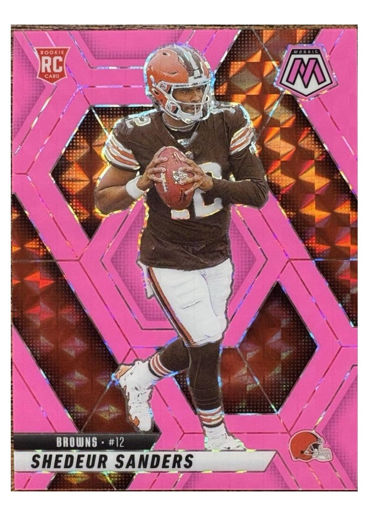 2025 Panini Mosaic Shedeur Sanders #302 card