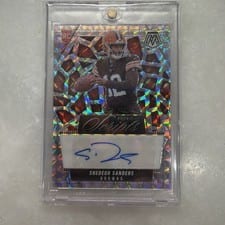 2025 Panini Mosaic Rookie Scripts Shedeur Sanders #RS-SSS