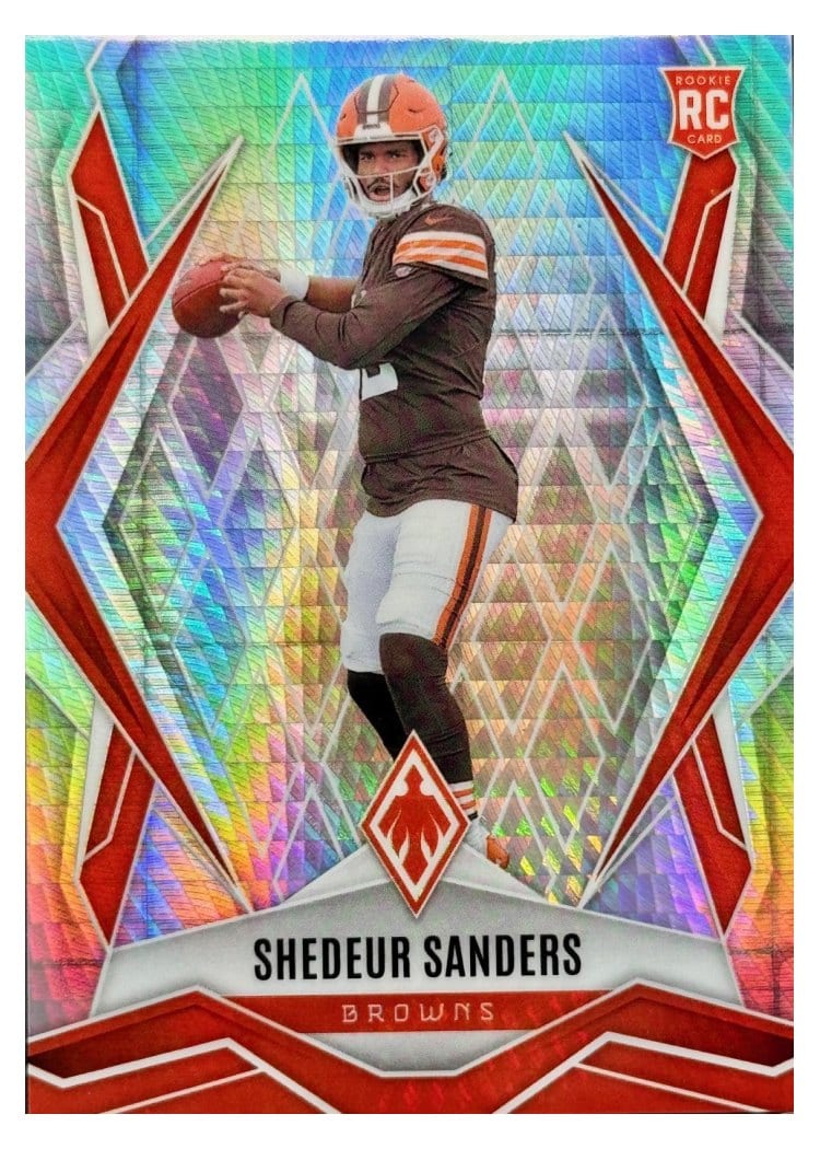 2025 Panini Phoenix Shedeur Sanders #154 card