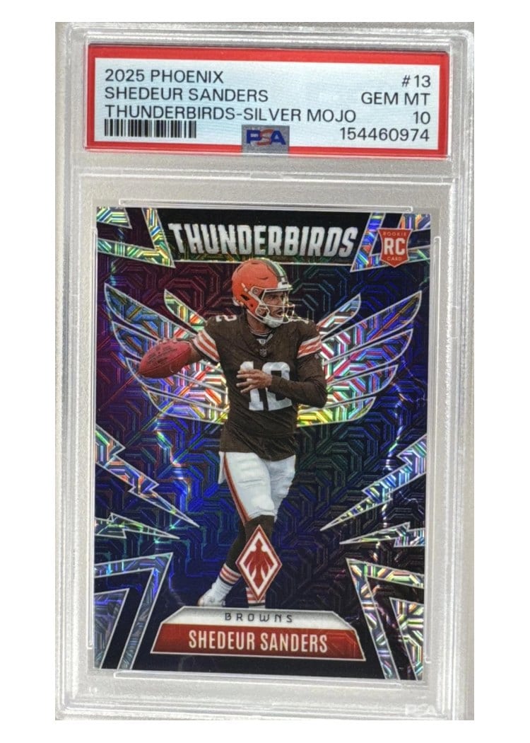 2025 Panini Phoenix Shedeur Sanders #154 card