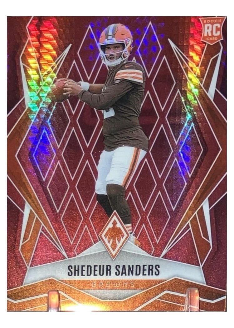 2025 Panini Phoenix Shedeur Sanders #154 card