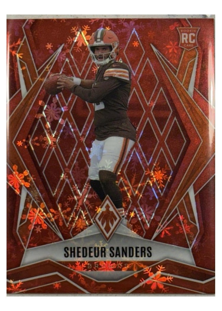 2025 Panini Phoenix Shedeur Sanders #154 card