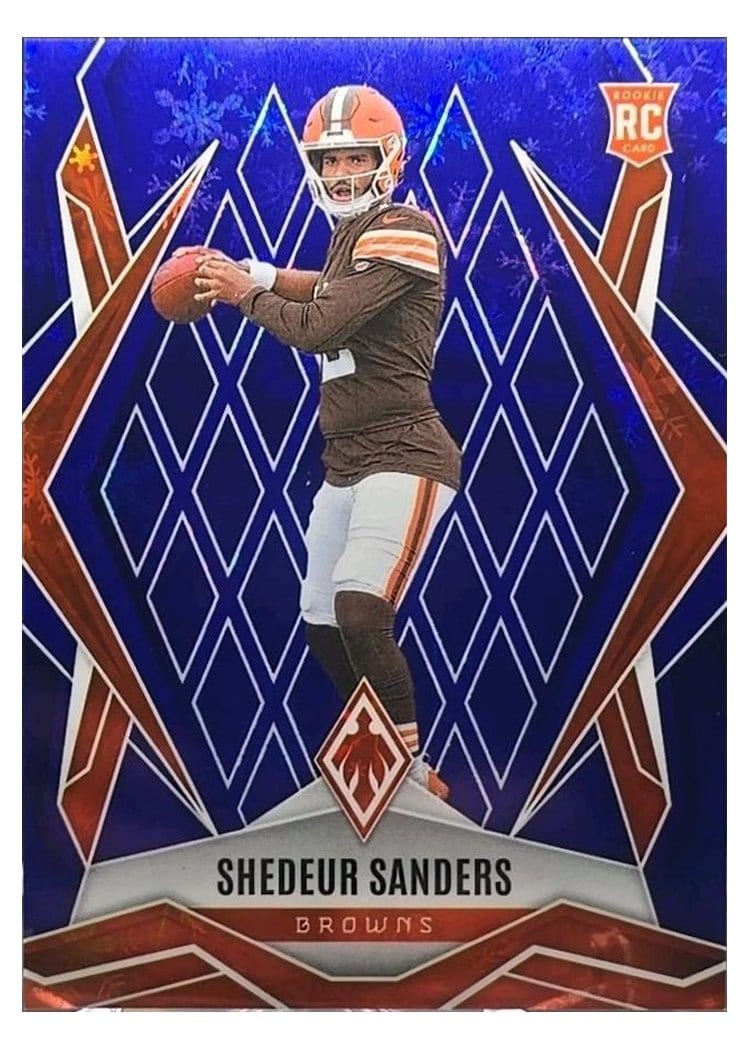2025 Panini Phoenix Shedeur Sanders #154 card