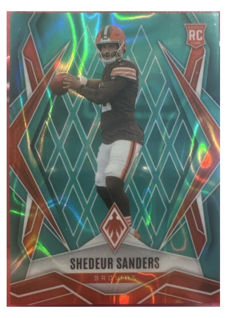 2025 Panini Phoenix Shedeur Sanders #154 card