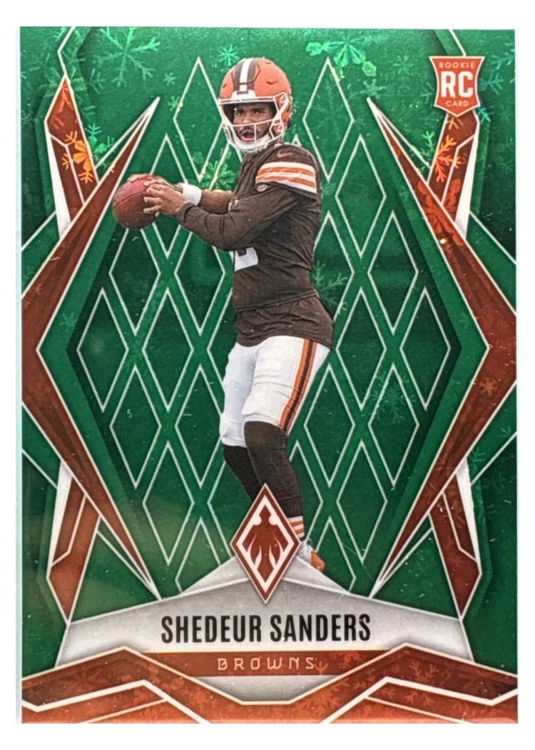 2025 Panini Phoenix Shedeur Sanders #154 card