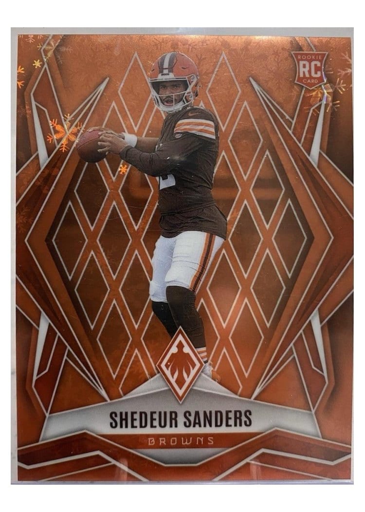 2025 Panini Phoenix Shedeur Sanders #154 card