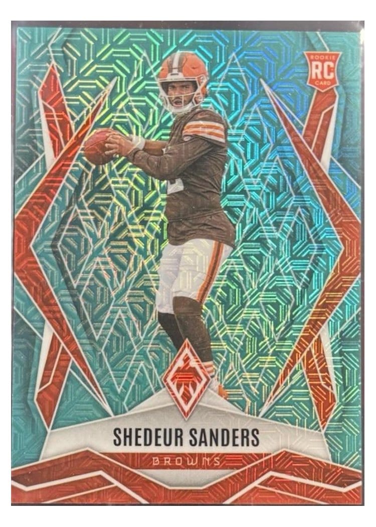 2025 Panini Phoenix Shedeur Sanders #154 card