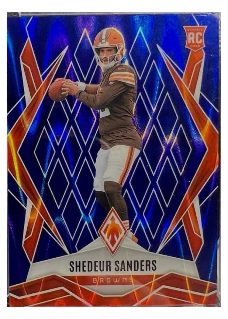 2025 Panini Phoenix Shedeur Sanders #154 card