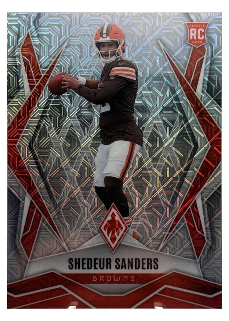 2025 Panini Phoenix Shedeur Sanders #154 card