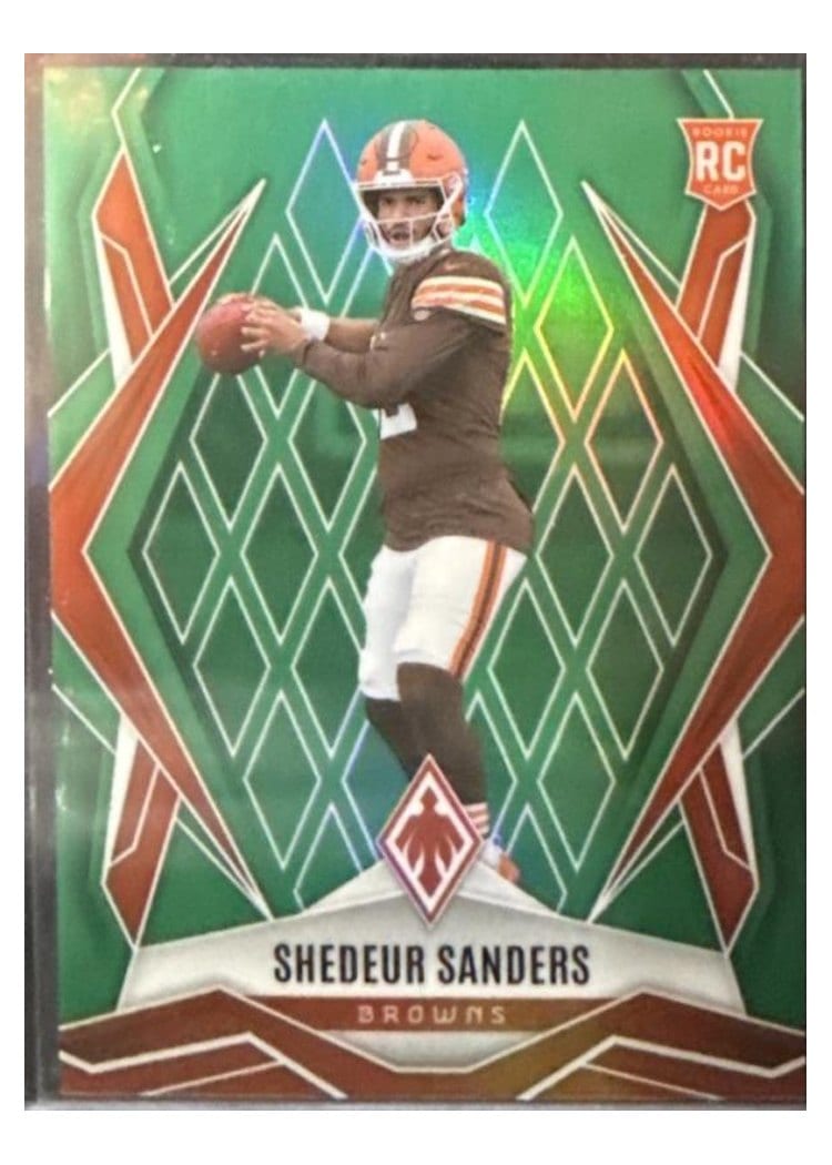 2025 Panini Phoenix Shedeur Sanders #154 card