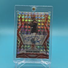 2025 Panini Phoenix Shedeur Sanders #154 card