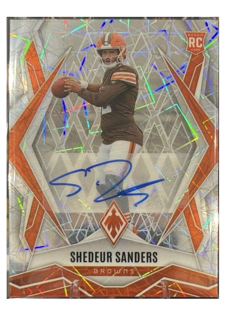 2025 Panini Phoenix Shedeur Sanders #154 card