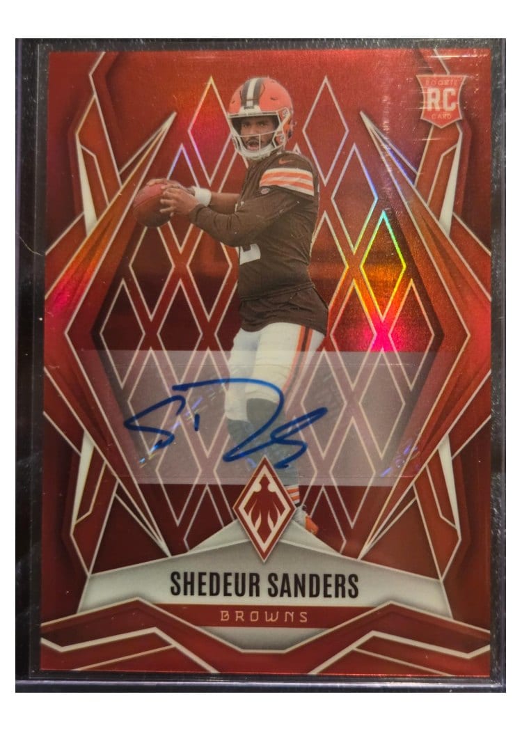 2025 Panini Phoenix Shedeur Sanders #154 card