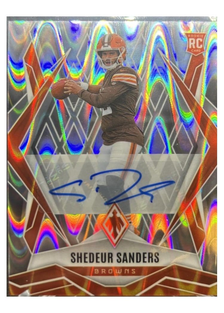 2025 Panini Phoenix Shedeur Sanders #154 card