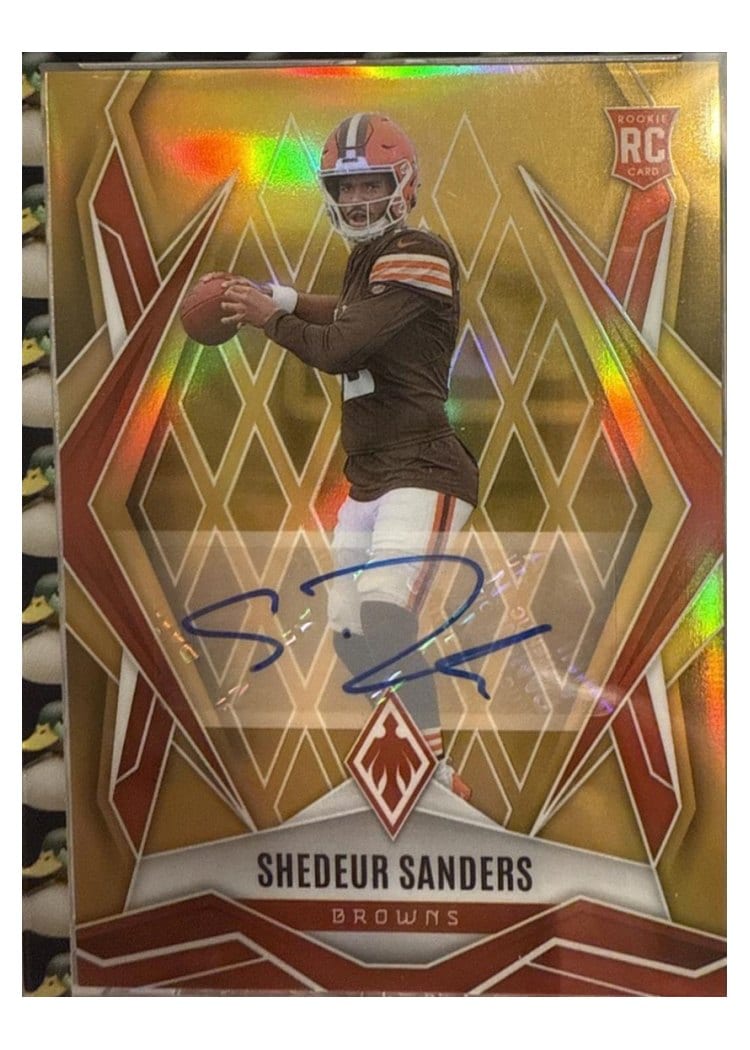 2025 Panini Phoenix Shedeur Sanders #154 card
