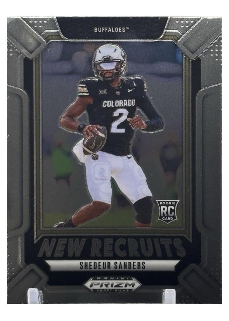 2025 Panini Prizm Draft Picks New Recruits Shedeur Sanders #15 card
