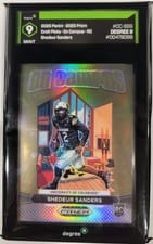 2025 Panini Prizm Draft Picks On Campus Shedeur Sanders #9 card