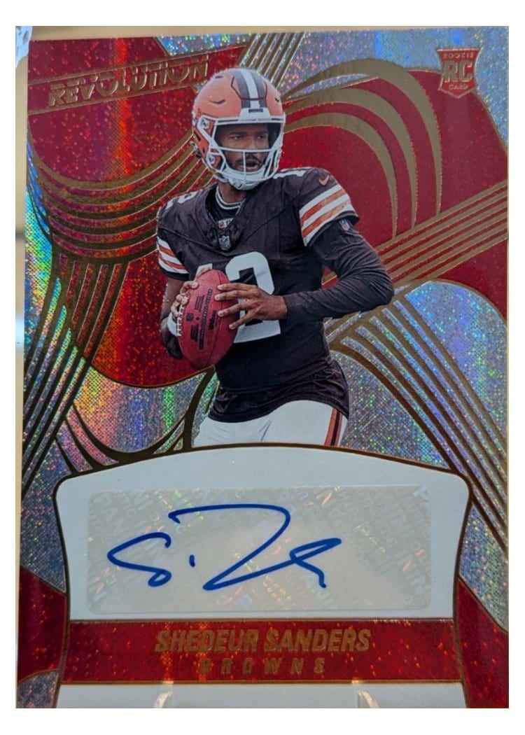 2025 Panini Revolution Autographs Shedeur Sanders #22