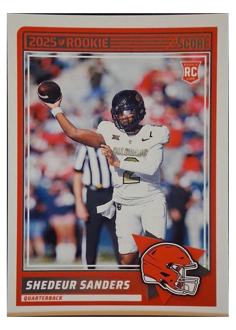 2025 Score Rookies Shedeur Sanders #15 card
