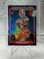 2025 Topps Cosmic Chrome Cos Play Shedeur Sanders #CP-3 card