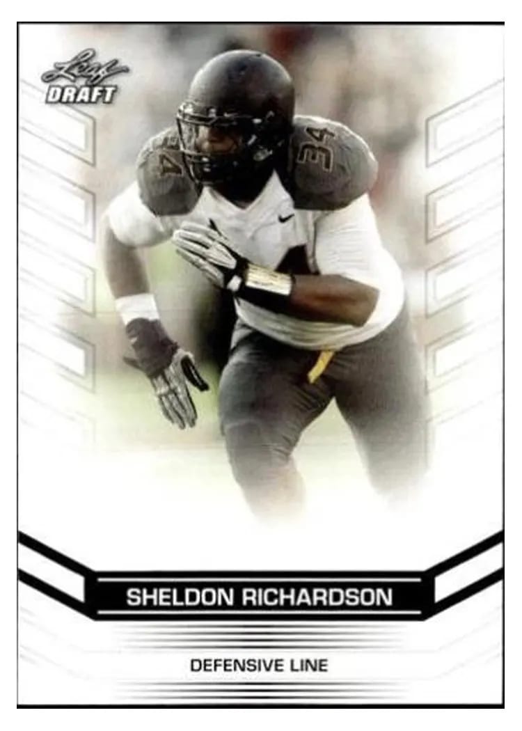 2013 Leaf Draft Sheldon Richardson #64 card