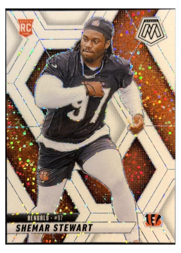 2025 Panini Mosaic Base Set Shemar Stewart #381 card